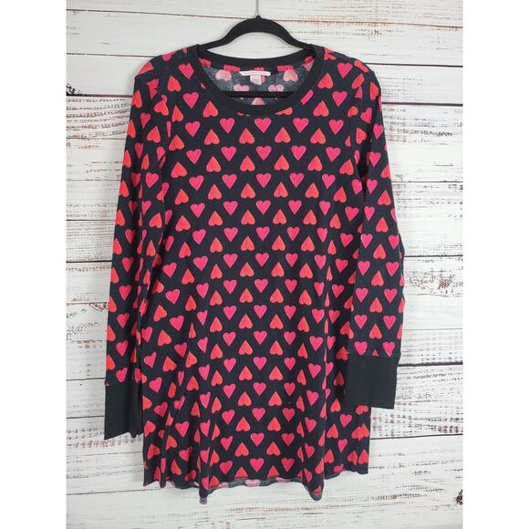 Victoria's Secret Other - ⬇️SALE⬇️ Victoria's Secret Pajama Dress L Womens Valentines Day Long Sleeve